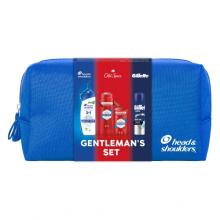 Zdjęcie produktu - Zestaw Head&Shoulders Classic Clean 2w1 Szampon przeciwłupieżowy z odżywką, 330 ml + Old Spice Whitewater Dezodorant w sztyfcie, 50 ml + Old Spice Whitewater Żel 3w1, 250 ml + Gillette Żel do golenia, 200 ml