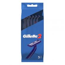 Zdjęcie produktu - Gillette Blue2 Jednorazowa maszynka do golenia dla mężczyzn, 5 szt.