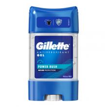 Zdjęcie produktu - Gillette Antyperspirant w żelu dla mężczyzn Power Rush, 70 ml
