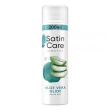 Zdjęcie produktu - Gillette Satin Care Sensitive Aloe Vera Glide Żel do golenia, 200 ml