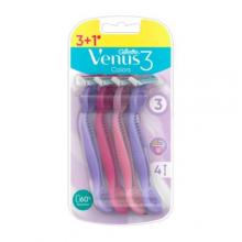 Zdjęcie produktu - Gillette Venus 3 Colors Maszynki do golenia dla kobiet, 4 szt.