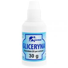 Zdjęcie produktu - Gliceryna, 85%, płyn na sk&oacute;rę (Avena), 30 g
