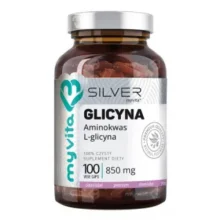 Zdjęcie produktu - MyVita Silver Glicyna, 100 kaps.