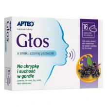 Zdjęcie produktu - APTEO Głos, 16 pastylek do ssania