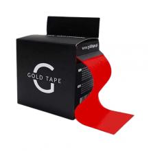 Zdjęcie produktu - Gold Tape Taśma do kinesiotapingu 5 cm x 5 m czerwona, 1 szt.