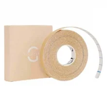 Zdjęcie produktu - Gold Tape Taśma do kinesiotapingu twarzy 1 cm x 5 m beżowa, 1 szt. KR&Oacute;TKA DATA 30.11.2026