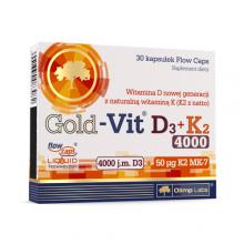 Zdjęcie produktu - OLIMP GOLD-VIT D3+K2 4000, 30kaps.