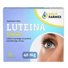Zdjęcie produktu - GOLDFARMEX Luteina Naoko 40 mg, 30kaps.