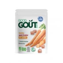 Zdjęcie produktu - Good Gout BIO Marchew z ekologicznym kurczakiem, 190g
