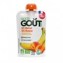 Zdjęcie produktu - Good Gout BIO Morela z bananem, 120 g