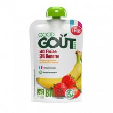 Zdjęcie produktu - Good Gout BIO Truskawka z bananem, 120g