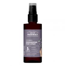 Zdjęcie produktu - Green Pharmacy Chłodzący dezodorant do st&oacute;p w sprayu, 150 ml