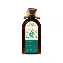 Zdjęcie produktu - Green Pharmacy Szampon do włos&oacute;w normalnych pokrzywa i olej łopianowy, 350 ml