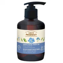 Zdjęcie produktu - Green Pharmacy Żel do mycia twarzy dla sk&oacute;ry suchej i wrażliwej Aloes, 270 ml