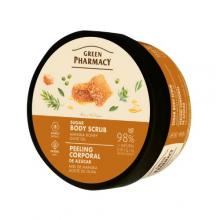 Zdjęcie produktu - GREEN PHARMACY Peeling cukrowy do ciała Mi&oacute;d manuka i Oliwa z oliwek, 200ml