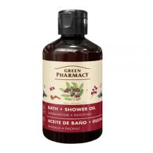 Zdjęcie produktu - GREEN PHARMACY Olejek do kąpieli i pod prysznic, drzewo sandałowe i paczula, 250ml