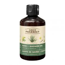Zdjęcie produktu - GREEN PHARMACY Olejek do kąpieli i pod prysznic wetyweria i wanilia, 250ml