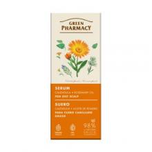 Zdjęcie produktu - GREEN PHARMACY Serum do przetłuszczającej się sk&oacute;ry głowy Nagietek i Olej rozmarynowy, 100ml