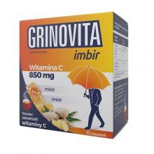 Zdjęcie produktu - Grinovita Imbir, 10 saszetek