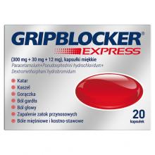 GRIPBLOCKER EXPRESS, 20 kapsułek