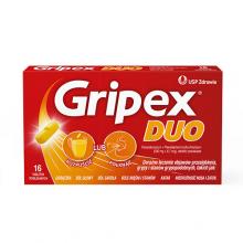 Zdjęcie produktu - Gripex Duo, 16 tabletek