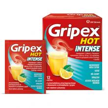 Zdjęcie produktu - GRIPEX Hot Intense Proszek, 12 saszetek