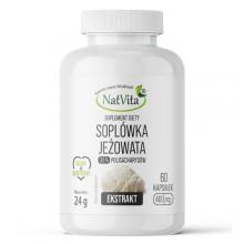 Zdjęcie produktu - NatVita Sopl&oacute;wka Jeżowata Ekstrakt 30%, 60 kaps.