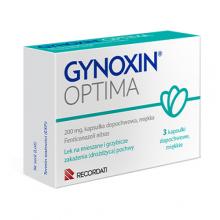 Zdjęcie produktu - Gynoxin Optima 200mg, 3 tabl. dopochwowe