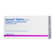 Zdjęcie produktu - Gynoxin Optima Krem dopochwowy 20 mg, 35 g + 7 aplikator&oacute;w (Delfarma)
