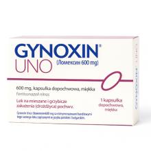Zdjęcie produktu - Gynoxin UNO 600mg, 1 kapsułka dopochwowa Inpharm