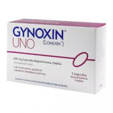 Zdjęcie produktu - GYNOXIN UNO 600mg INPHARM, 1kaps. dopochwowa