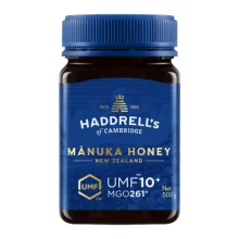Zdjęcie produktu - Haddrell's UMF10+ MGO261+ Mi&oacute;d Manuka, 500 g