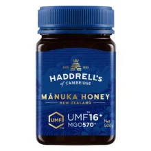 Zdjęcie produktu - Haddrell's UMF16+ MGO570+ Mi&oacute;d Manuka, 500 g