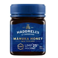 Zdjęcie produktu - Haddrell's UMF25+ MGO1197+ Mi&oacute;d Manuka, 250 g