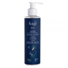 Zdjęcie produktu - HAGI Men Ahoj Kapitanie Naturalny żel do mycia twarzy dla mężczyzn orzeźwiający, 200ml