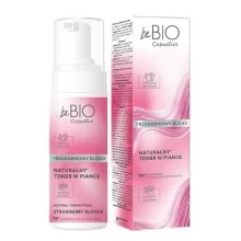 Zdjęcie produktu - BE BIO Naturalny toner do włos&oacute;w w piance Truskawkowy blond, 120 ml