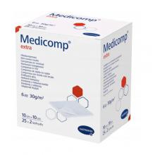 Zdjęcie produktu - MEDICOMP EXTRA kompresy jałowe 6-warstwowe 10x10cm, 50 sztuk