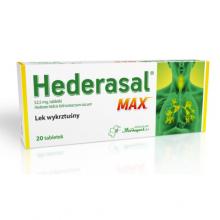 Zdjęcie produktu - Hederasal MAX Lek wykrztuśny, 20tabl.