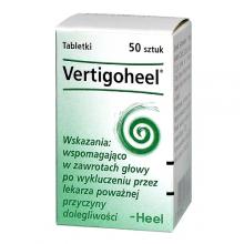 Zdjęcie produktu - HEEL VERTIGOHEEL Zawroty głowy - 50 tabletek
