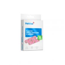 Zdjęcie produktu - Heltiso Plastry hipoalergiczne Flamingi, 10szt.