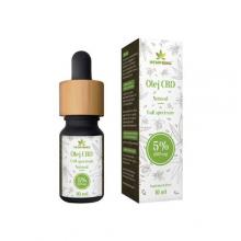 Zdjęcie produktu - HEMPKING Olej konopny CBD 5% Full Spectrum Natural 500mg, 10ml