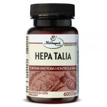 Zdjęcie produktu - Hepa Talia Kompozycja 4 zi&oacute;ł i spiruliny, 60 kaps.