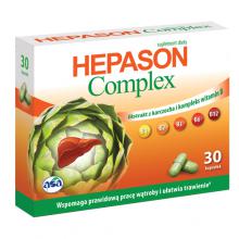 Zdjęcie produktu - HEPASON Complex, 30kaps. - wpływa korzystnie na wątrobę i poprawia trawienie 