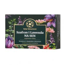 Zdjęcie produktu - Herbal Monasterium Szafran i Lawenda na sen, 30 kapsułek
