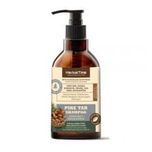 Zdjęcie produktu - Herbal Time Pine Tar Szampon przeciwłupieżowy z dziegciem sosnowym, 240 ml