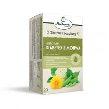 Zdjęcie produktu - HERBAPOL Herbatka fix Diabetex z Morwą, 20x1,5g