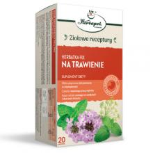 Zdjęcie produktu - HERBAPOL Herbatka Fix Na Trawienie, 20 torebek