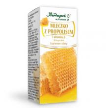 Zdjęcie produktu - Herbapol Mleczko z Propolisem i witaminą C, 30 kaps.