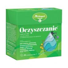 Zdjęcie produktu - Herbapol Oczyszczanie Herbatka ziołowa, 20 torebek KR&Oacute;TKA DATA 31.10.2026
