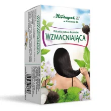 Zdjęcie produktu - Płukanka ziołowa do włos&oacute;w Wzmacniająca, 18x3g